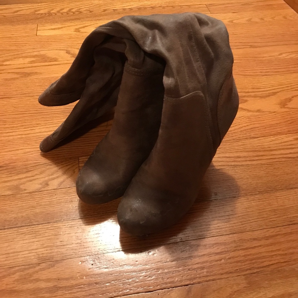BCBG high heel boots